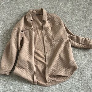Nasty Gal Quilted Oversized Jacket